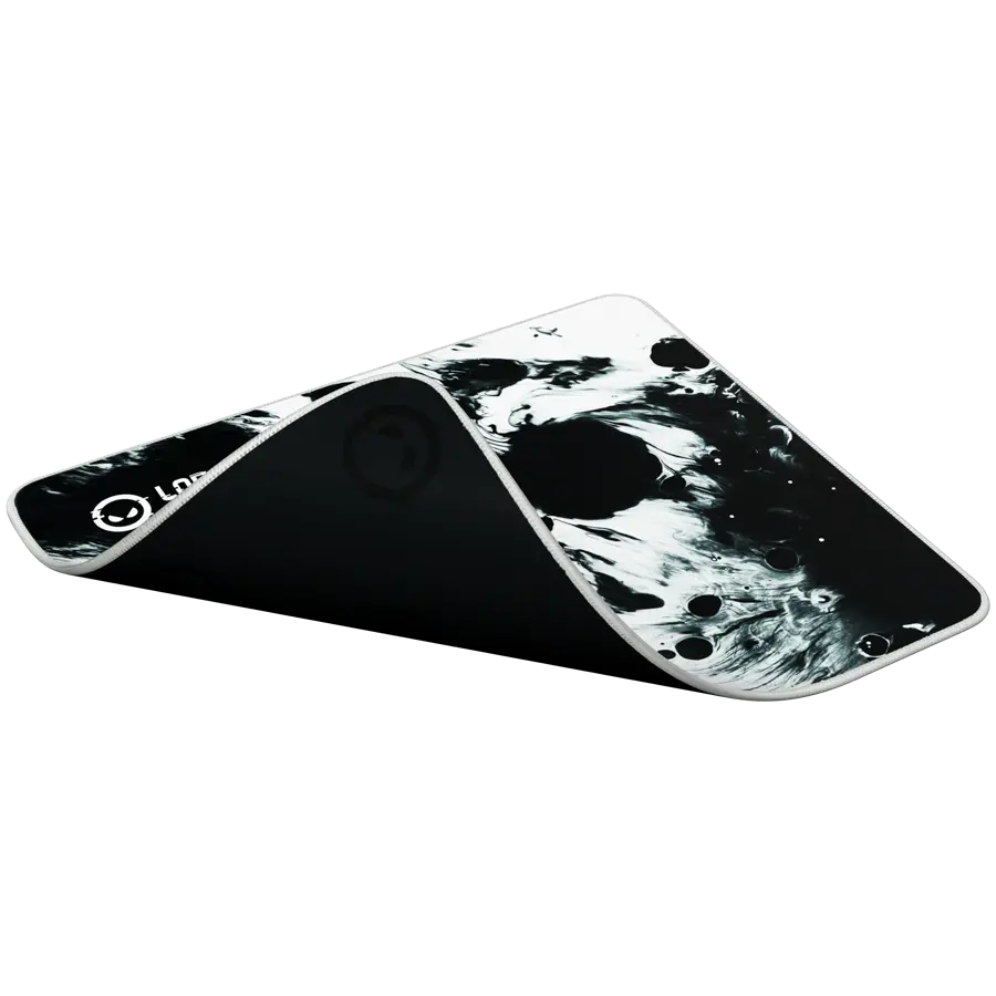 full print white and black design, bottom is black rubber with embossed LORGAR logo with double side edge stitching - image 4
