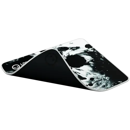 full print white and black design, bottom is black rubber with embossed LORGAR logo with double side edge stitching - 5