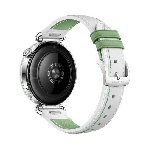 Часовник, Huawei Watch GT 7 Konsu-B39LG White and Green Composite Leather + Huawei Freebuds SE 4 ANC, White - 6