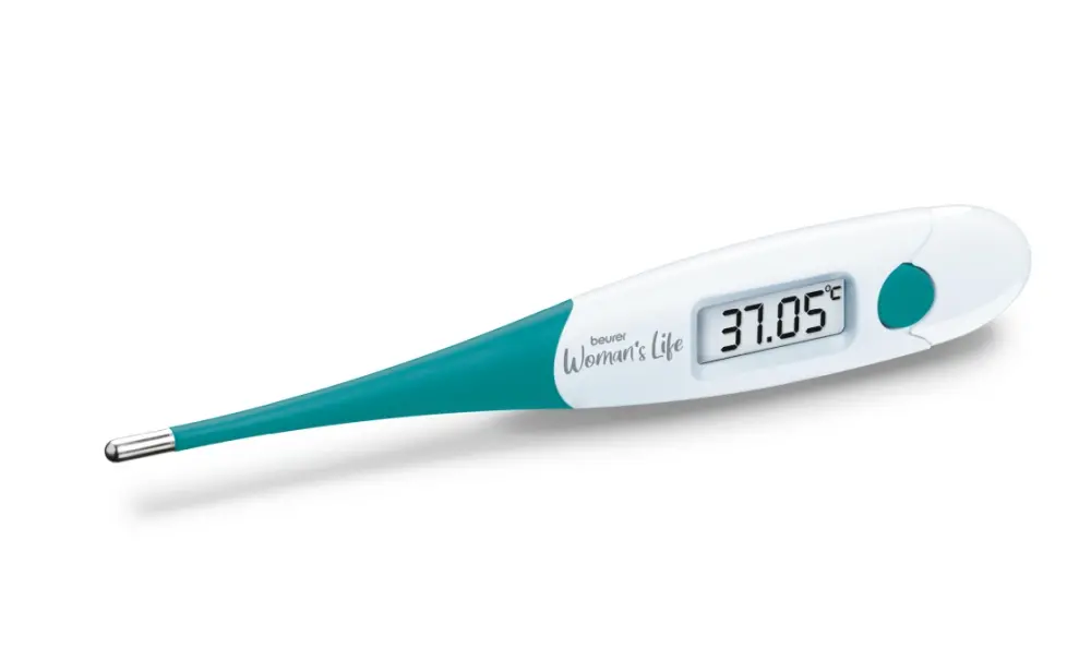 Термометър, Beurer OT 20 BasalControl Basic - Ovulation thermometer; Suitable for oral & vaginal measurements; Can be disinfected, Waterproof, Measuring time: Up to 3 minutes