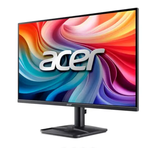 Монитор, Acer EK271P0bi, 27'' FHD (1920x1080), VA, 144Hz, 100M:1, 250 nits, 4ms (GTG)/1ms(VRB), 99% sRGB, HDMI 1.4, VGA, FreeSync, BlueLightShield, ZeroFrame, Tilt, VESA, Energy Class D, Black, 2Y