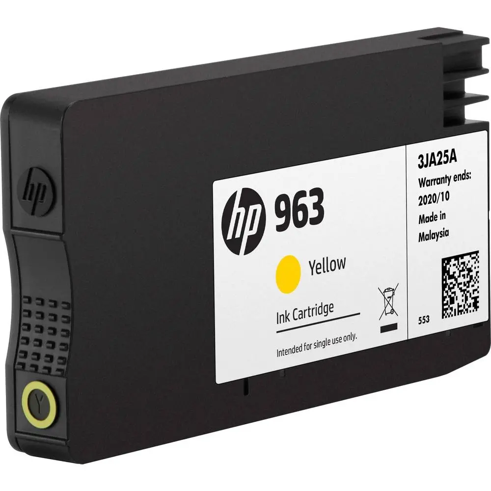 Консуматив, HP 963 Yellow Original Ink Cartridge