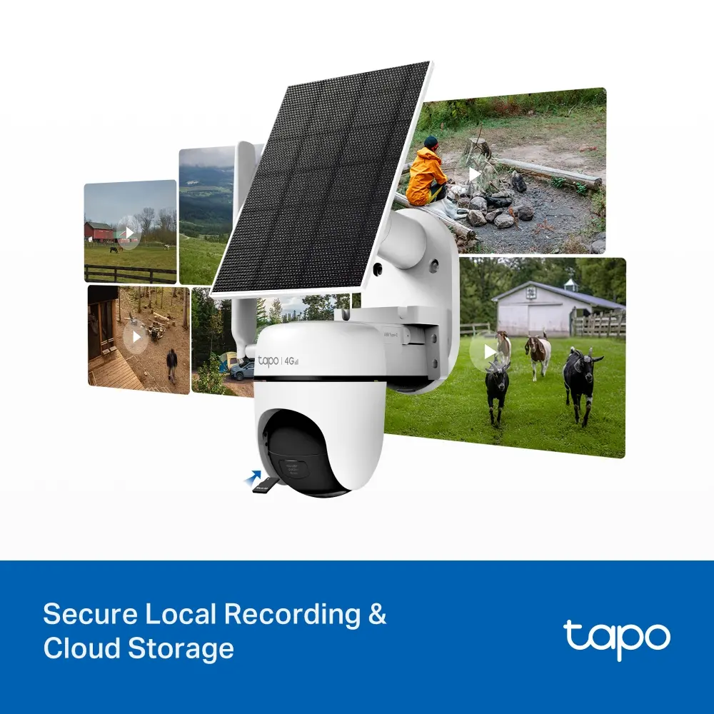 Cameră TP-Link Tapo C615G KIT, cameră de supraveghere 4G LTE cu alimentare solară - image 10