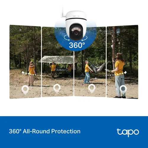 Камера TP-Link Tapo C615G KIT,4G LTE охранителна камера със соларно захранване - 7