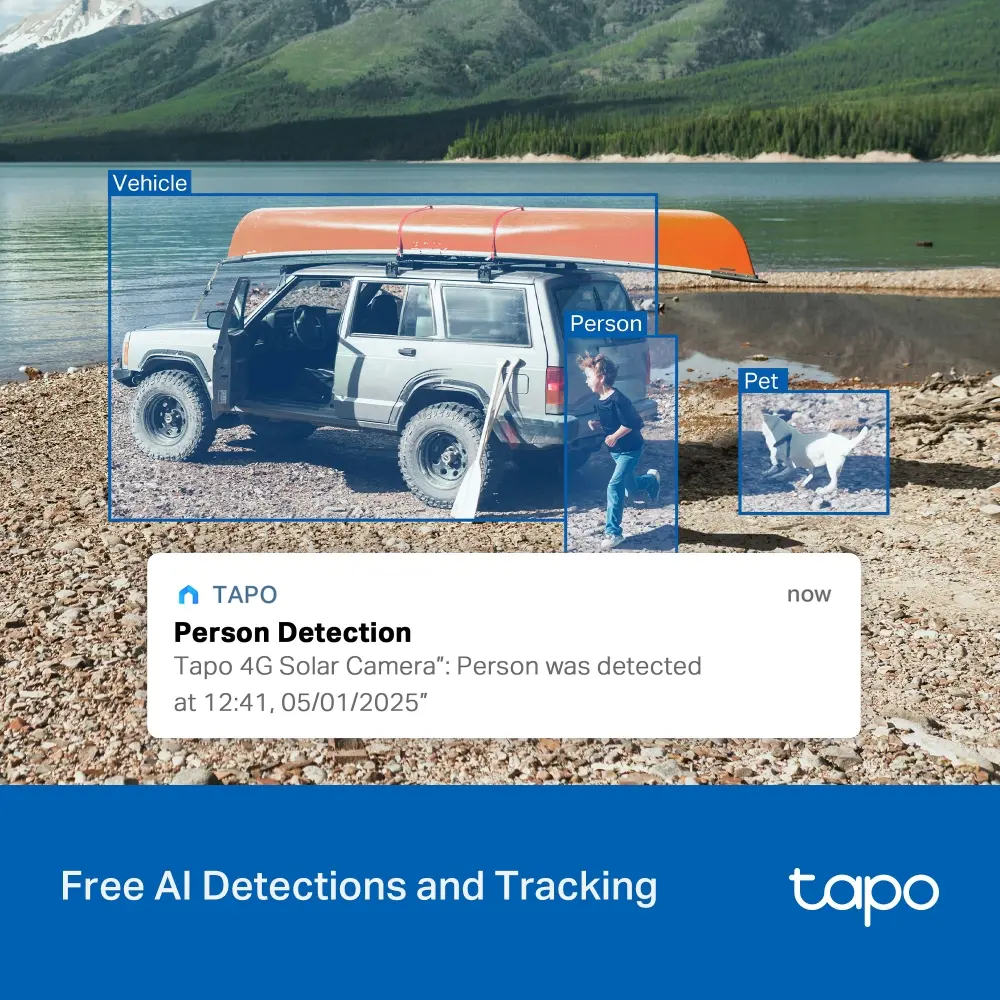 Κάμερα TP-Link Tapo C615G KIT, κάμερα ασφαλείας 4G LTE με ηλιακή τροφοδοσία - image 7