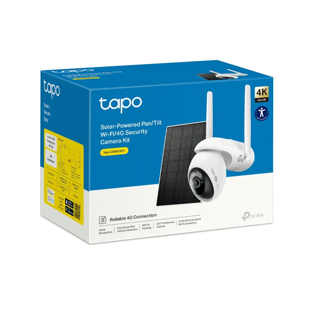 Камера TP-Link Tapo C665G KIT,4G LTE охранителна камера със соларно захранване - image 10