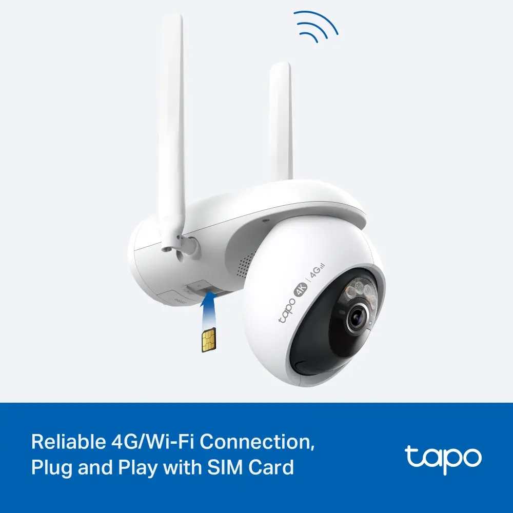 Cameră TP-Link Tapo C665G KIT, cameră de supraveghere 4G LTE cu alimentare solară - image 2