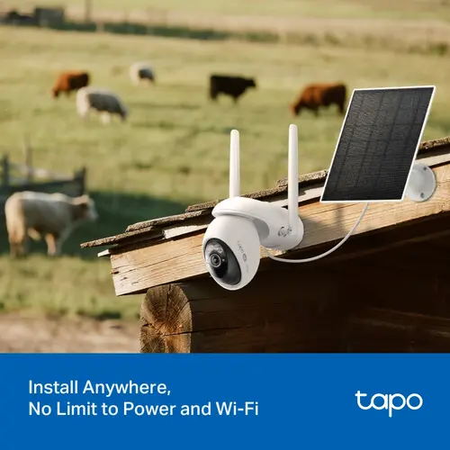 Cameră TP-Link Tapo C665G KIT, cameră de supraveghere 4G LTE cu alimentare solară - 4