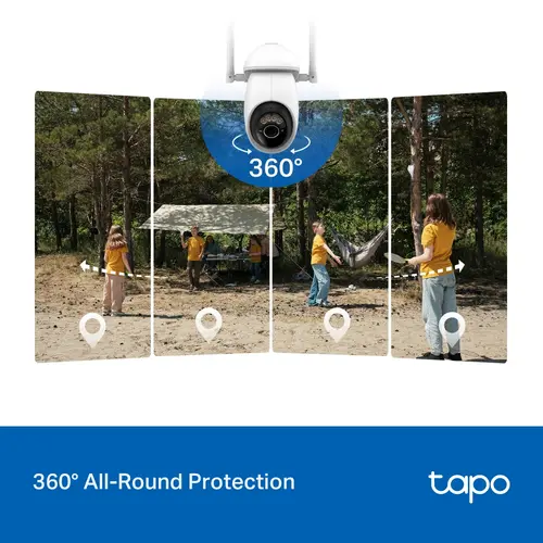 Камера TP-Link Tapo C665G KIT,4G LTE охранителна камера със соларно захранване - 7