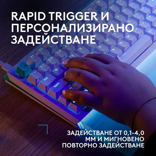 Μηχανικό gaming πληκτρολόγιο Logitech G512 X 98 - Dual Swap Analog/Mechanical Switch - Λευκό - 10
