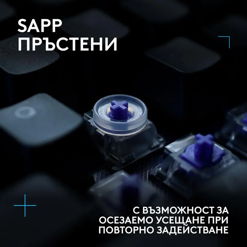 Геймърска механична клавиатура Logitech G512 X 98 - Dual Swap Analog/Mechanical Switch - Black - image 10
