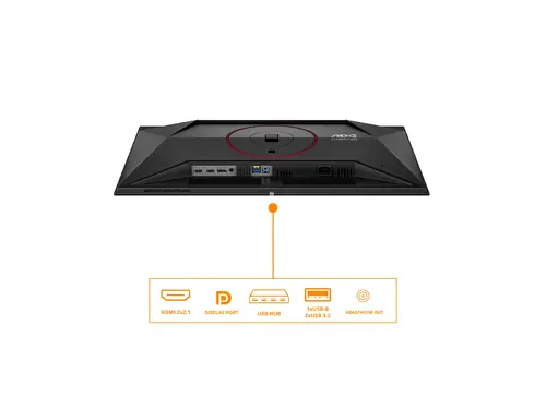 AOC Q27G4ZDR 27 inchi OLED 2560x1440 240Hz Adaptive Sync Timp de răspuns GtG 0.03ms 2 x USB-A 1 x USB-B HDMI 2.1 x 2 DisplayPort 1.4 x 1 - 13