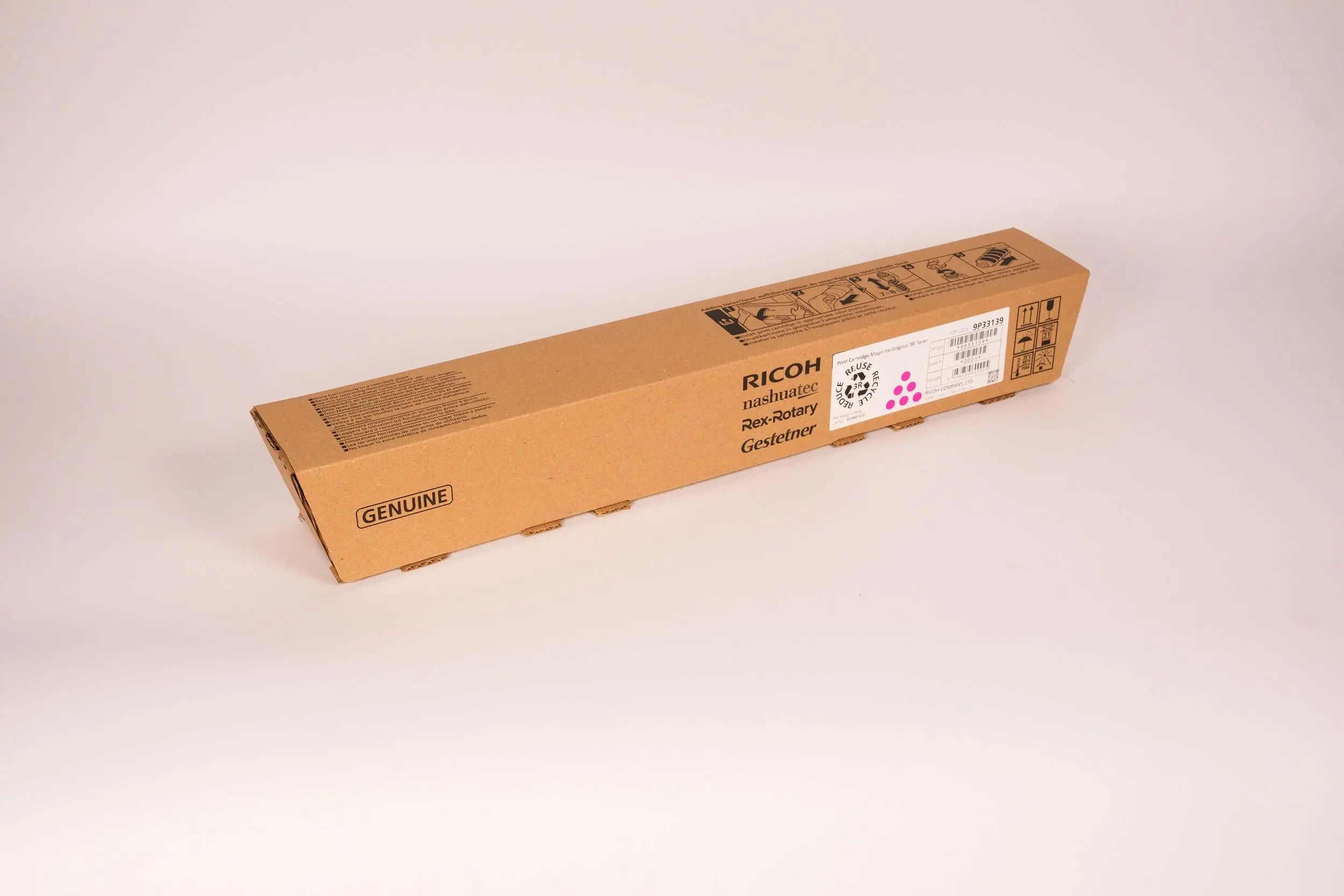 Κασέτα γραφίτη RICOH 3R ανακυκλωμένη για IM CXXOO και MP CXX03/04, 12500 σελ., ΜΑΤΖΕΝΤΑ