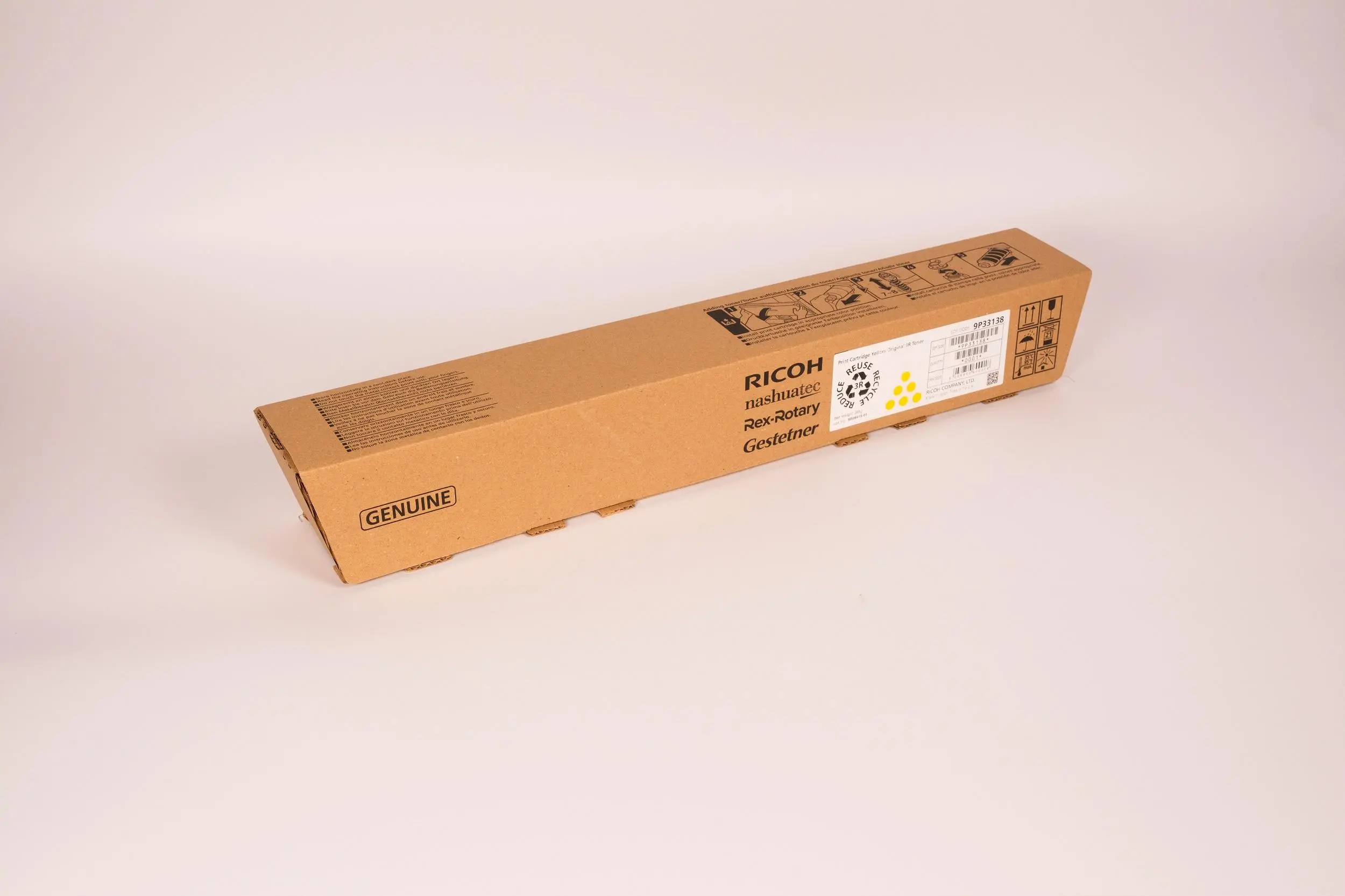 Cartuș de toner RICOH 3R reciclat pentru IM CXXOO și MP CXX03/04, 12500 pag., GALBEN