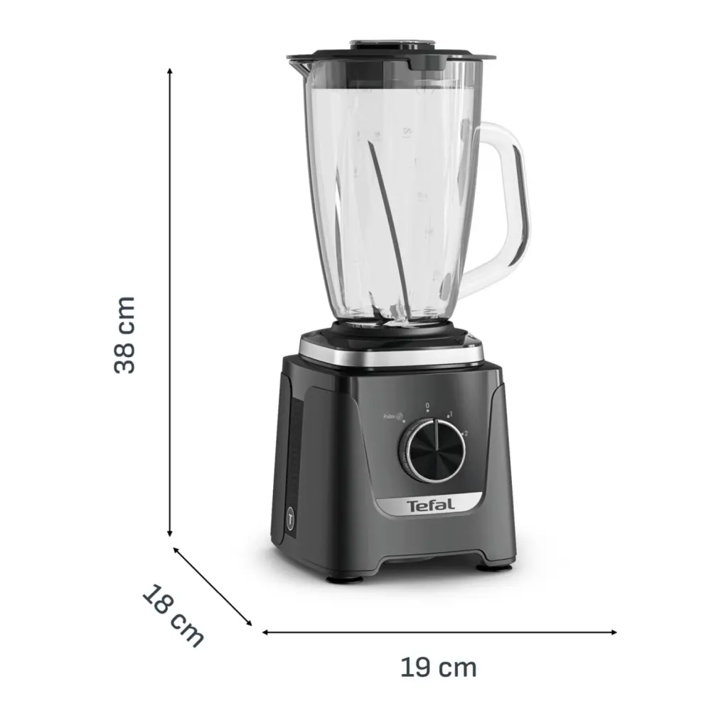 Блендер, Tefal BL5958F0 Bld Bf3 Glass W/O Acc Blk Eu - image 1