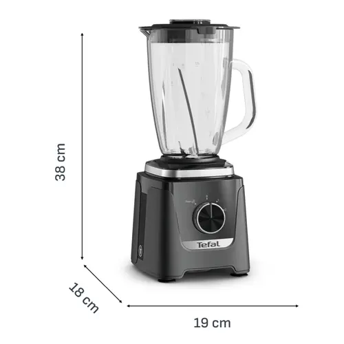 Блендер, Tefal BL5958F0 Bld Bf3 Glass W/O Acc Blk Eu - 2