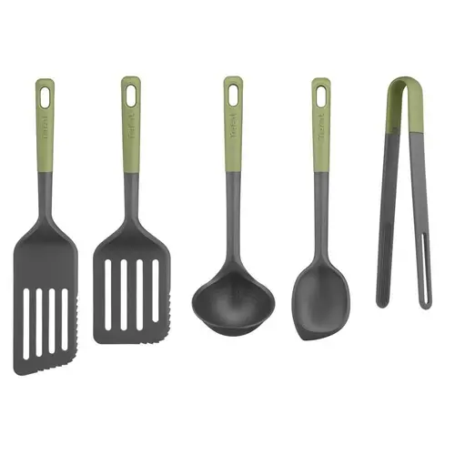 Σετ σκεύη μαγειρικής, Tefal K279S555 Set 5Pcs Essential 2In1 Gr/Mori - 1