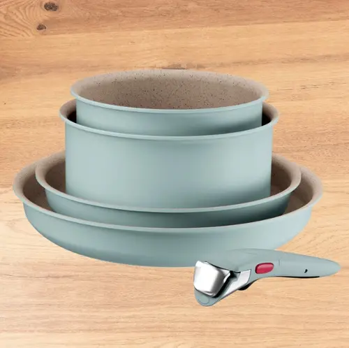 Σετ τηγανιών και κατσαρολών, Tefal L8049502 Σετ 5 τεμ. Ing6 Harmony Eucal Fr - 4