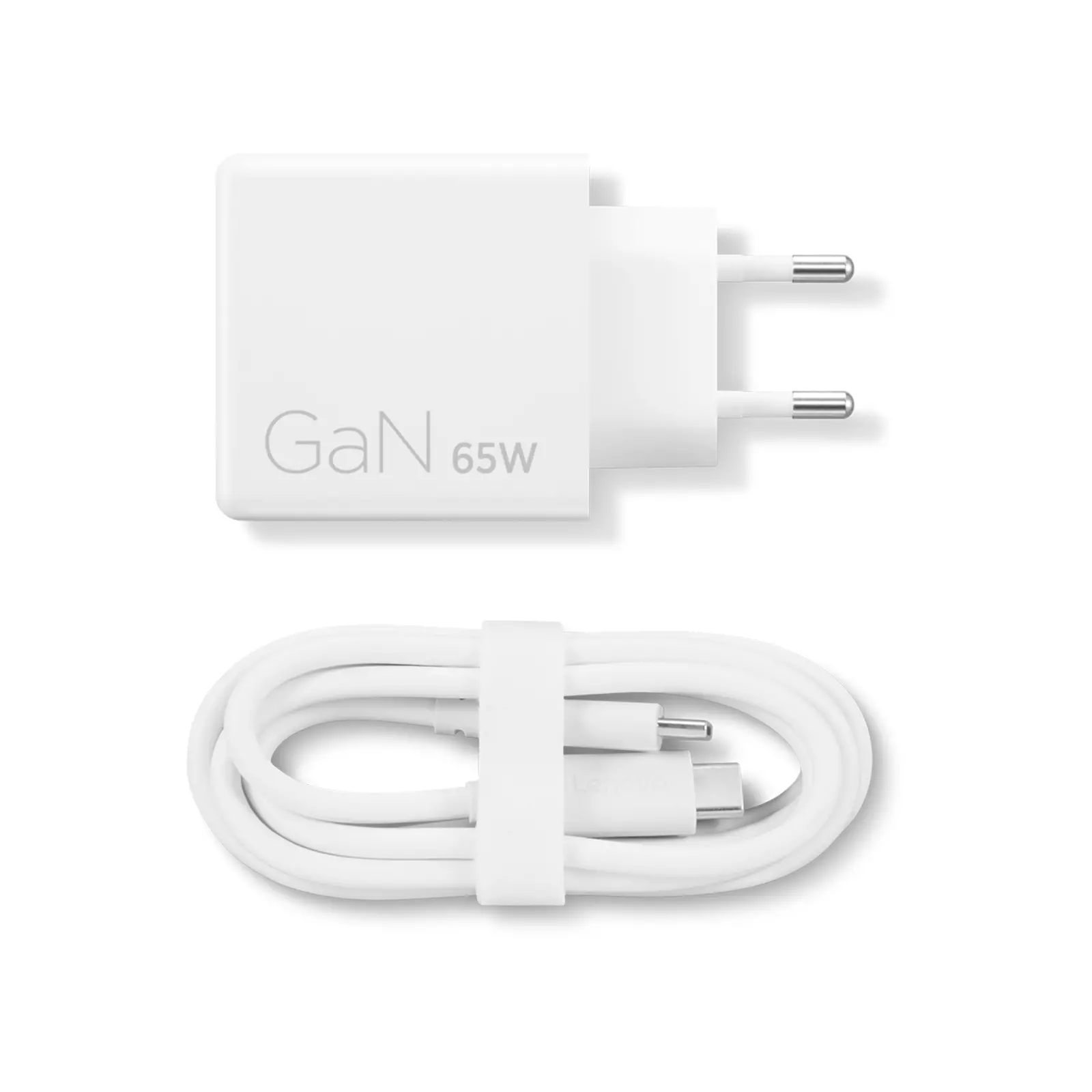 LENOVO DUAL 65W USB-C ADAPT WH - image 2