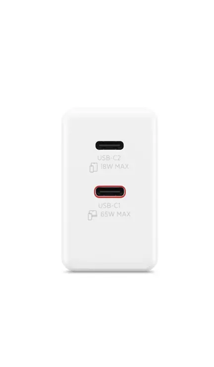 LENOVO DUAL 65W USB-C ADAPT WH - image 5