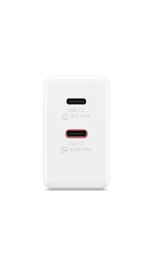 LENOVO DUAL 65W USB-C ADAPT WH - 6