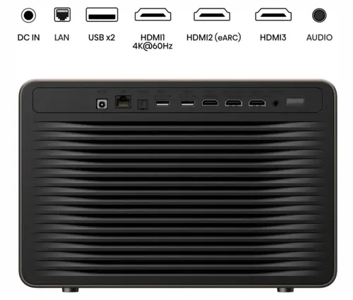 Мултимедиен проектор, Hisense XR10 Laser Projector, 4K Ultra HD 3840x2160, 6000:1, 6000 lum, 60 Hz, 16:9, Throw ratio 0.84-2.0: 1, VIDAA U9,3 x HDMI, HDR, HDR 10, HDR 10+, DTS Virtual X, 2x8W+15W, Black - 3