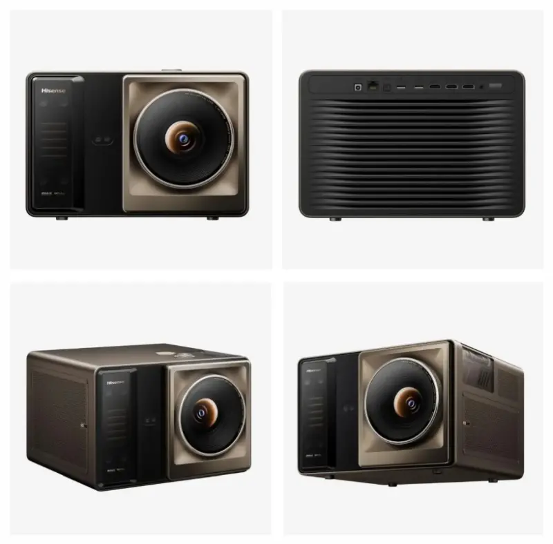 Мултимедиен проектор, Hisense XR10 Laser Projector, 4K Ultra HD 3840x2160, 6000:1, 6000 lum, 60 Hz, 16:9, Throw ratio 0.84-2.0: 1, VIDAA U9,3 x HDMI, HDR, HDR 10, HDR 10+, DTS Virtual X, 2x8W+15W, Black - image 3