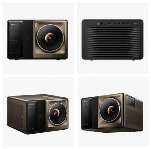 Мултимедиен проектор, Hisense XR10 Laser Projector, 4K Ultra HD 3840x2160, 6000:1, 6000 lum, 60 Hz, 16:9, Throw ratio 0.84-2.0: 1, VIDAA U9,3 x HDMI, HDR, HDR 10, HDR 10+, DTS Virtual X, 2x8W+15W, Black - 4