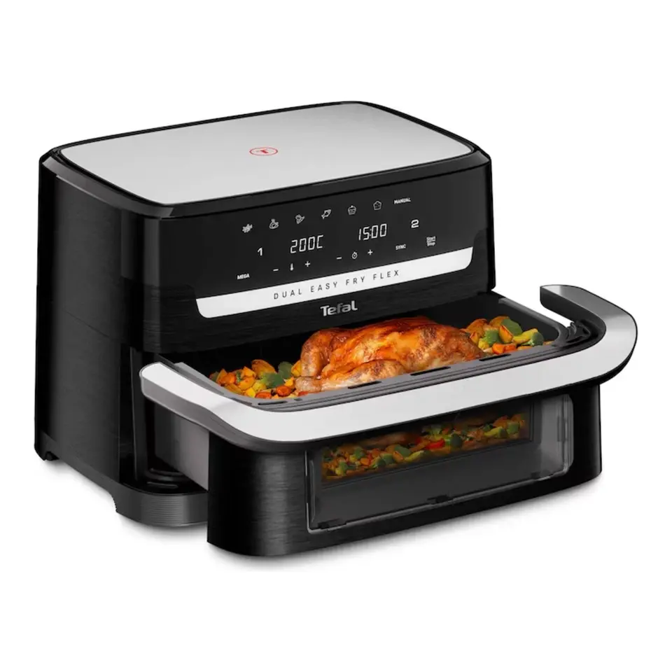 Уред за здравословно готвене, Tefal EY9278E0 Flex Easy Fry Infrared Blk Eu - image 2