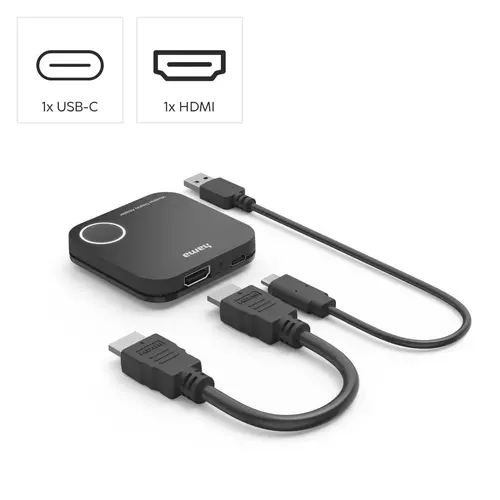 HAMA Безжичен HDMI адаптер за дисплей, Full HD 1080p, вкл. кабел - 7