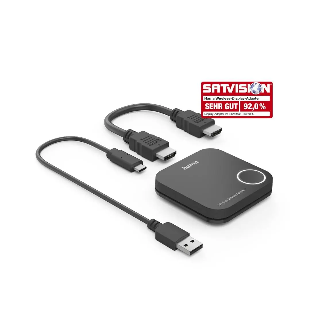 HAMA Adaptor HDMI wireless pentru display, Full HD 1080p, cu cablu inclus - image 8