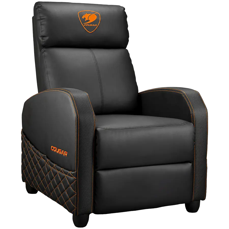 COUGAR RANGER ELITE Gaming καναπές Μαύρο-Πορτοκαλί