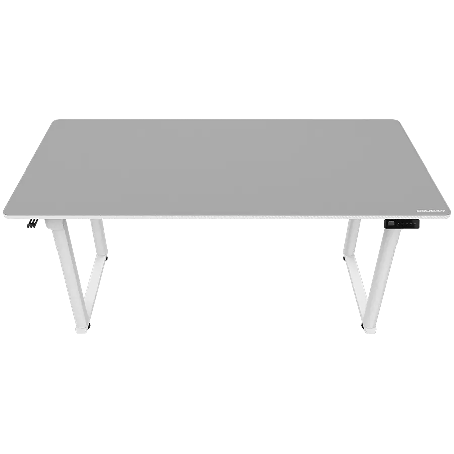 COUGAR E-GRAV 160 Electrical Gaming Desk - White Color