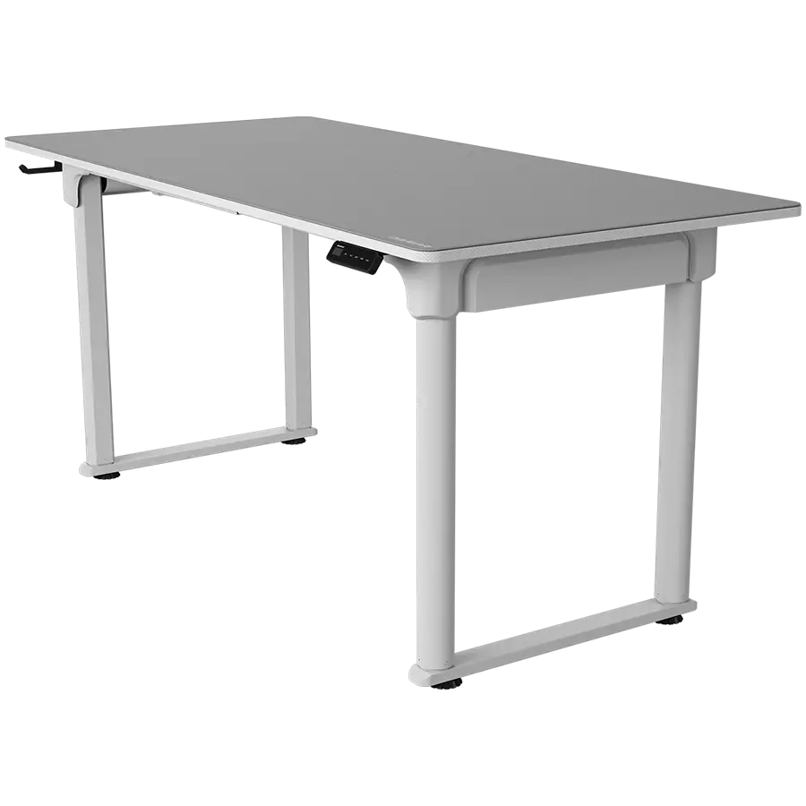 COUGAR E-GRAV 160 Electrical Gaming Desk - White Color - image 1