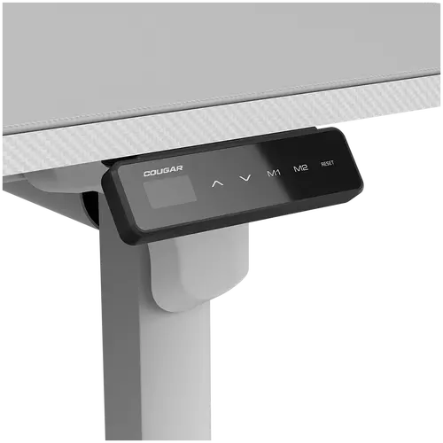 COUGAR E-GRAV 160 Electrical Gaming Desk - White Color - 4
