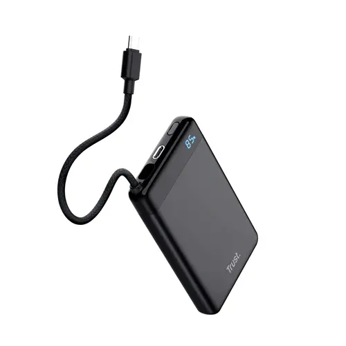 Εξωτερική μπαταρία, TRUST Fiera 10.000 Powerbank με σταθερό καλώδιο - 2