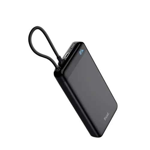 Външна батерия, TRUST Fiera 20.000 Powerbank Fixed Cable - 3
