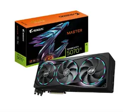 Видео карта, Gigabyte Aorus GeForce RTX 5070 Ti 16GB GDDR7 Master