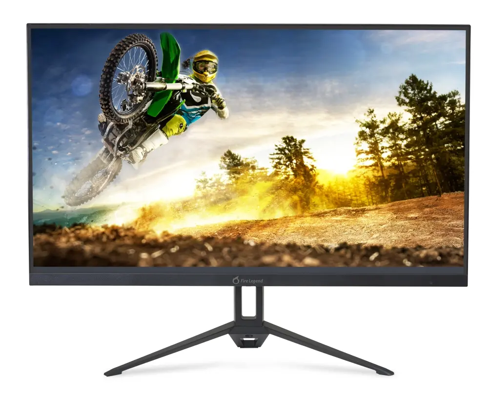 Monitor, Aopen 24KG3YS1bipx, 23.8'' IPS, FHD (1920x1080), ZeroFrame, FreeSync, 180Hz, 1ms, 100M:1, 250 nits, 1x HDMI 2.1, 1x DP 1.2, Ieșire audio