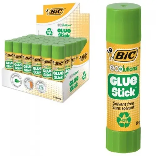 СУХО ЛЕПИЛО GLUE STICK 8 г BIC - 1