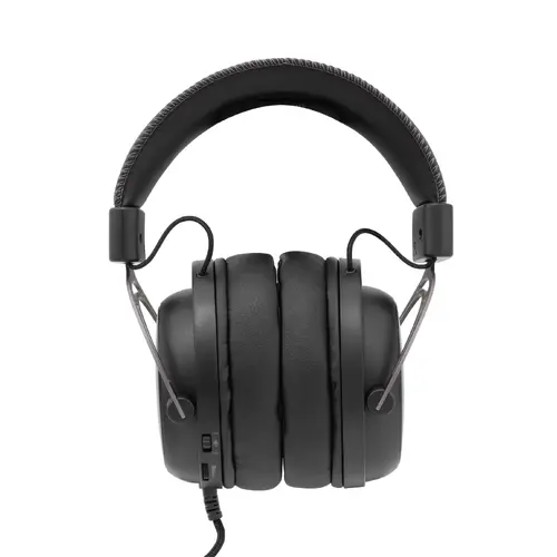 White Shark геймърски слушалки Gaming Headphones GORILLA BLACK/GREY - 53mm, Stereo 2.0 - 2