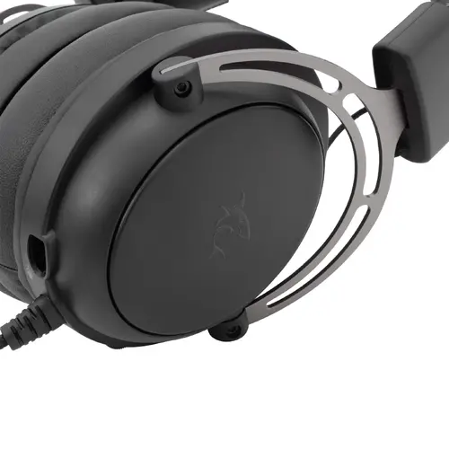 White Shark геймърски слушалки Gaming Headphones GORILLA BLACK/GREY - 53mm, Stereo 2.0 - 4