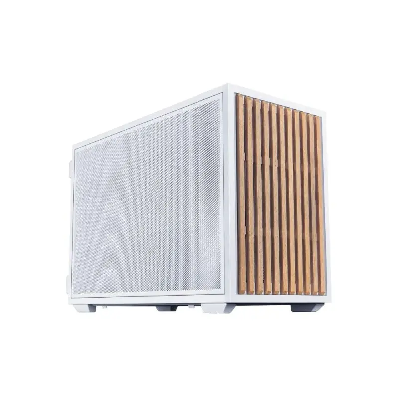 Lian Li кутия Case mATX - DAN Cases B4 Wood Edition - White