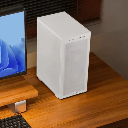 Lian Li кутия Case mATX - DAN Cases B4 - White - 12