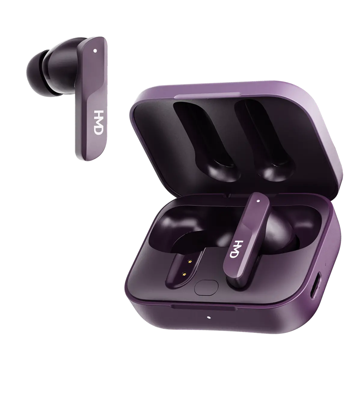 Слушалки, HMD DUB S60 EARBUDS PURPLE - image 3