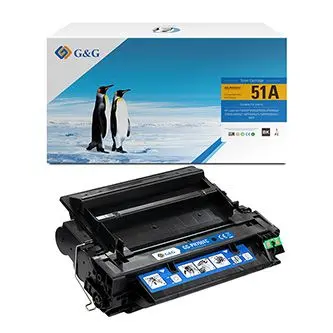 КАСЕТА ЗА HP LaserJet P3005/M3035 MFP/M3027 MFP - Q7551A - /51A/ - WITH CHIP / С ЧИП - Black - PN NT-C7551C/NT-C7551CF - G&G - 1