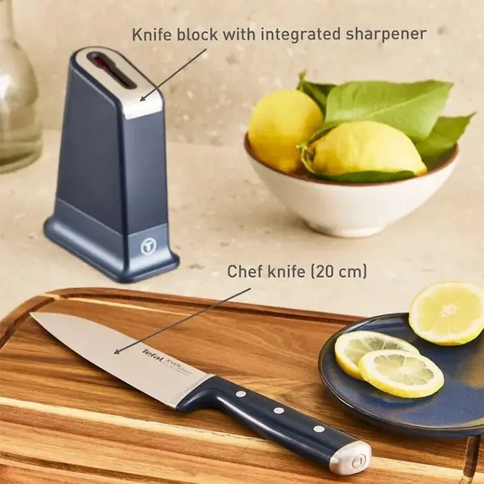 Нож, Tefal K297S244 set block+1knife eversharp pro - image 3