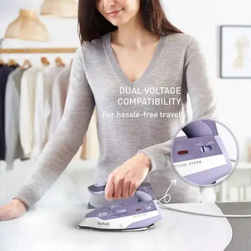 Ютия, Tefal DB1612E0 travel iron first class wht lil - 3