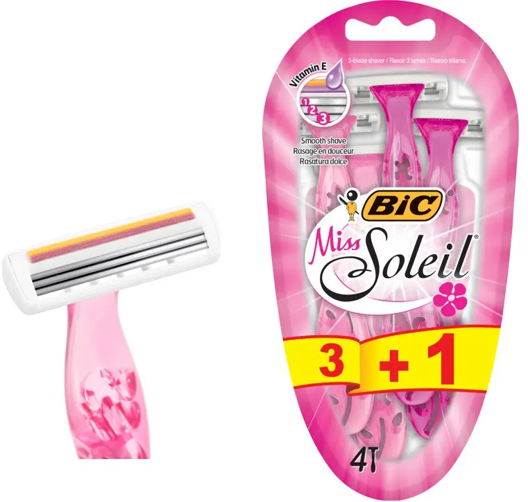 APARAT DE ras MISS SOLEIL ALBASTRU 3+1 BIC