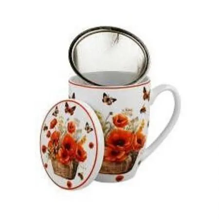 Чаша за чай - макове, 934310 - image 1